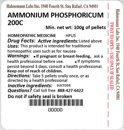 Ammonium Phosphoricum 200C 100g.jpg Ammonium Phosphoricum 200C 100g - Ammonium Phosphoricum 200C 100g